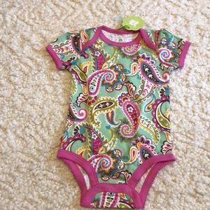 NWT Vera Bradley Baby Onesie 6-9 months